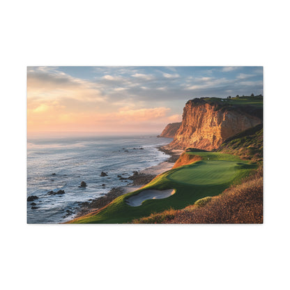 Scenic Golf Course Canvas Print