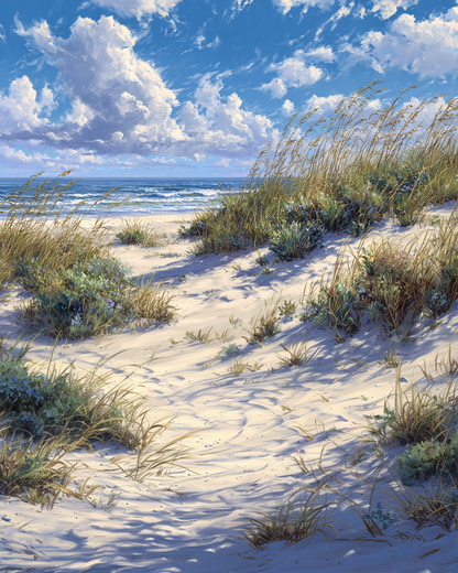 Coastal Dunes Painting Kit — Guided Landscape Painting Experience