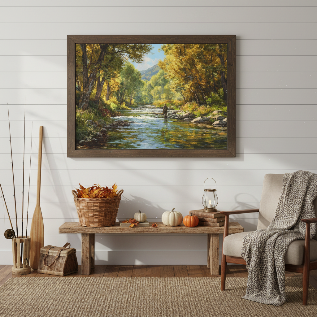Autumn Fly Fishing - Cabin