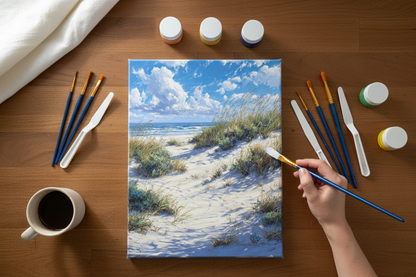 Coastal Dunes Lifestyle - Vertical Canvas
