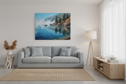 Coastal Mist in coastal living room