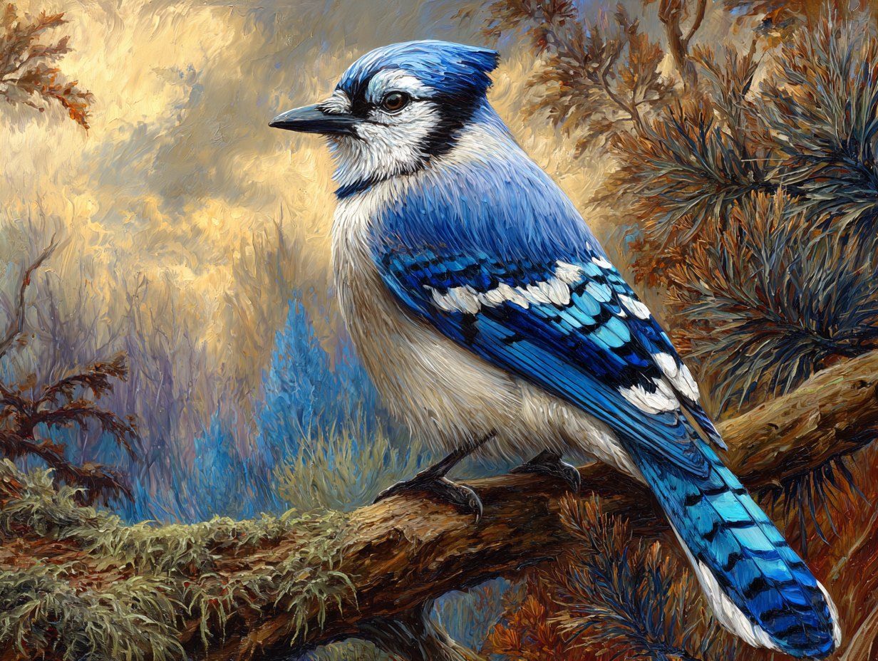 Series 1: Blue Birds - Educational Bird Painting Kit