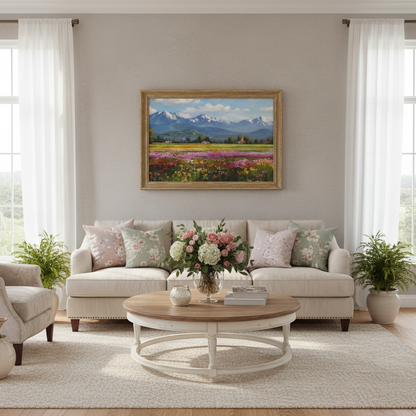 Impressionist Landscape - Living Room