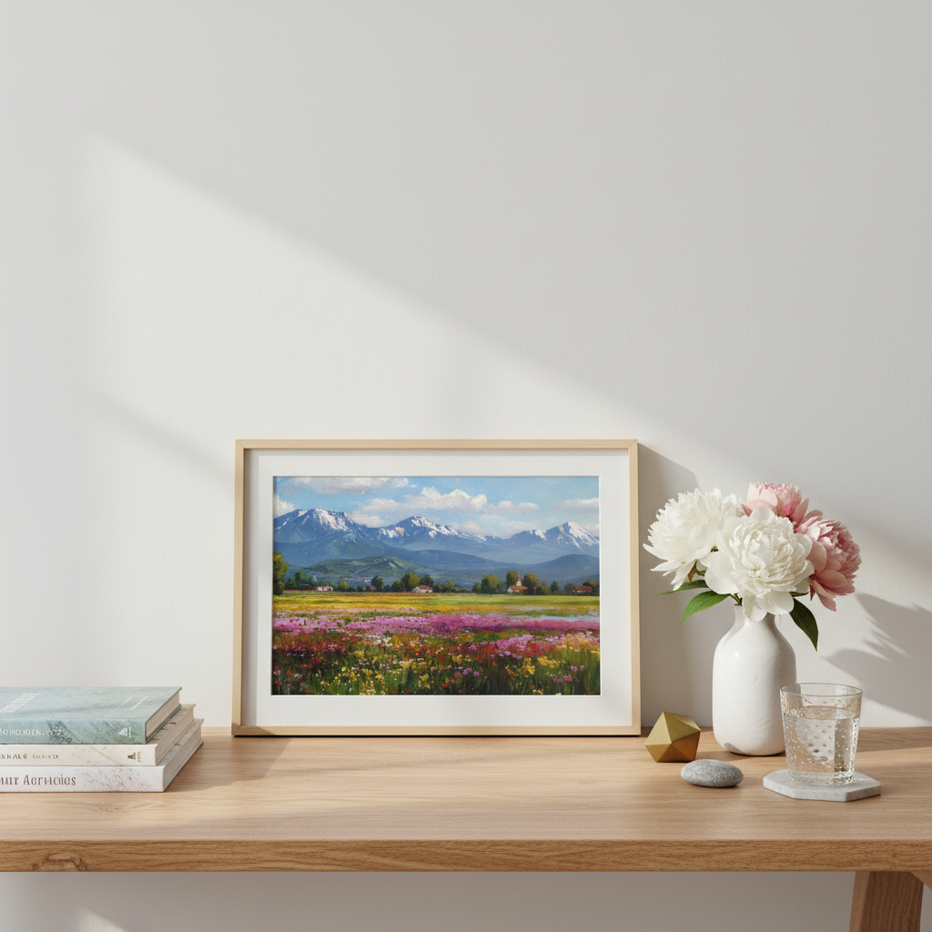Impressionist Landscape - Small Print