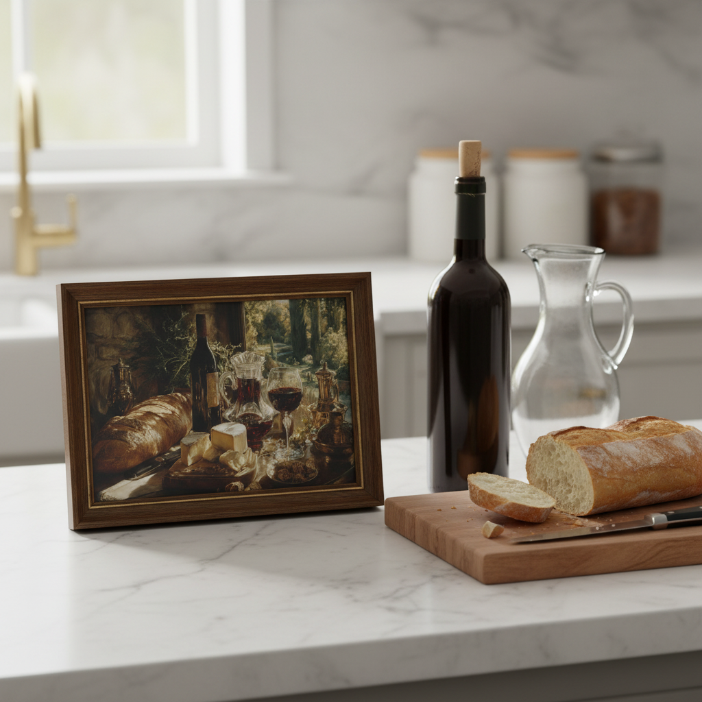 Kitchen counter mockup