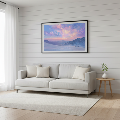 Last Run Skiing - Modern Room