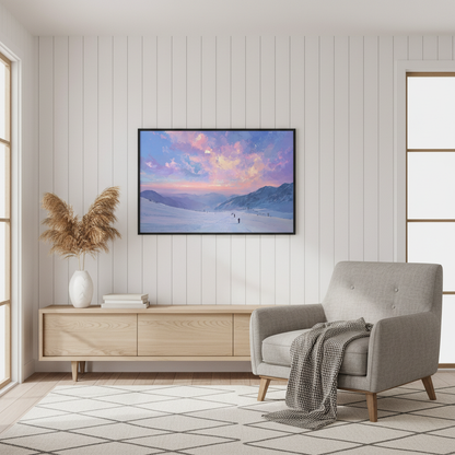 Last Run Skiing - White Shiplap Lodge