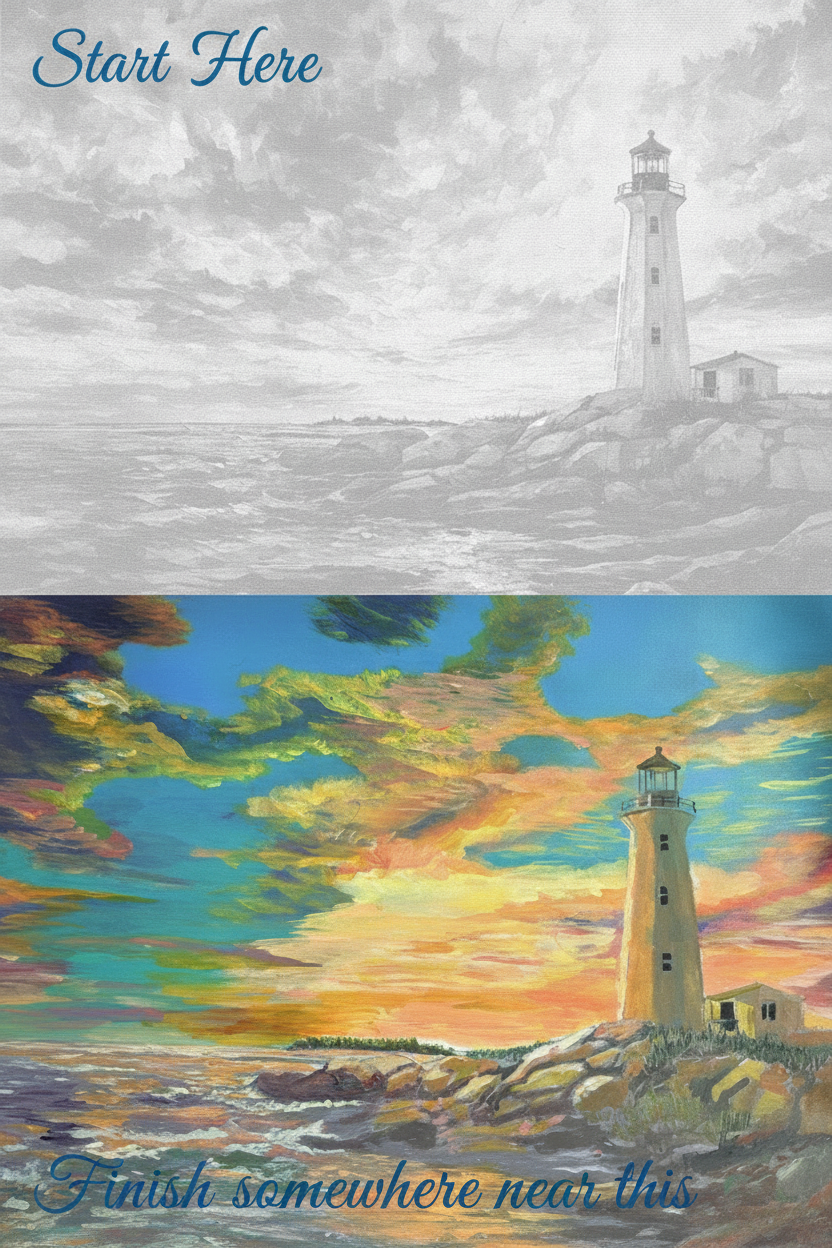 Lighthouse Before After - Corrected