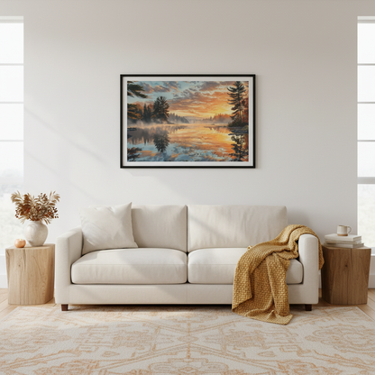 Living room mockup