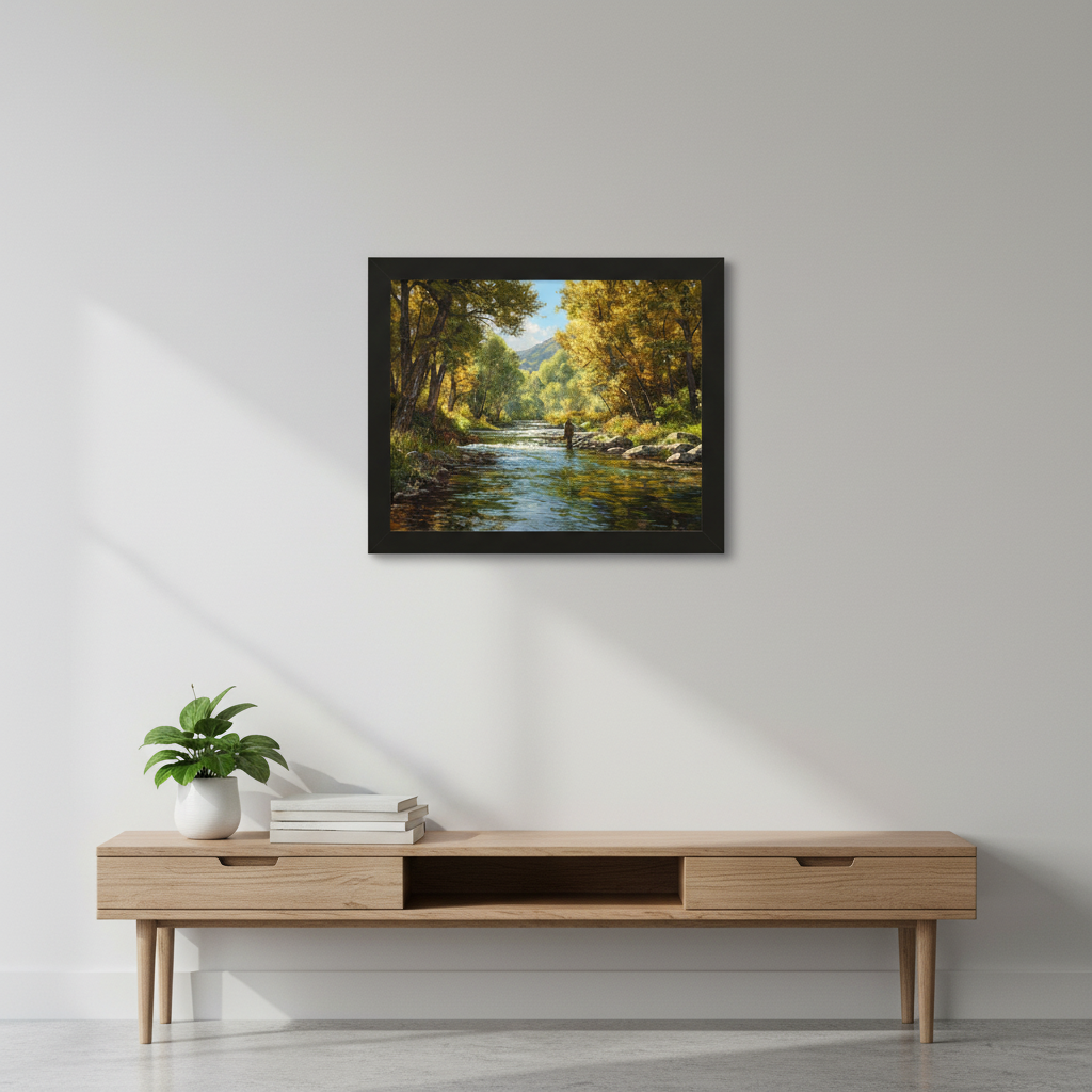 Medium 20x16 Black Frame