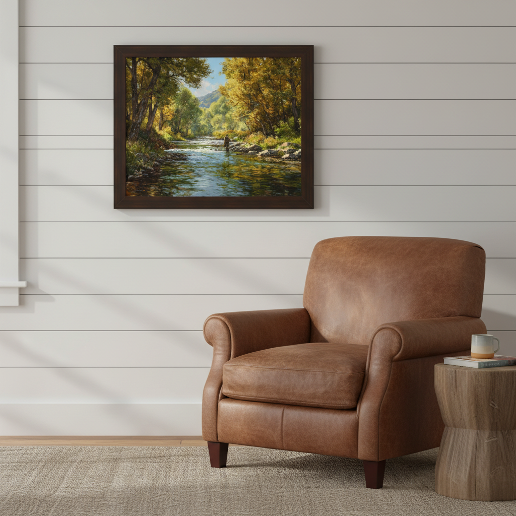 Medium 20x16 Walnut Frame