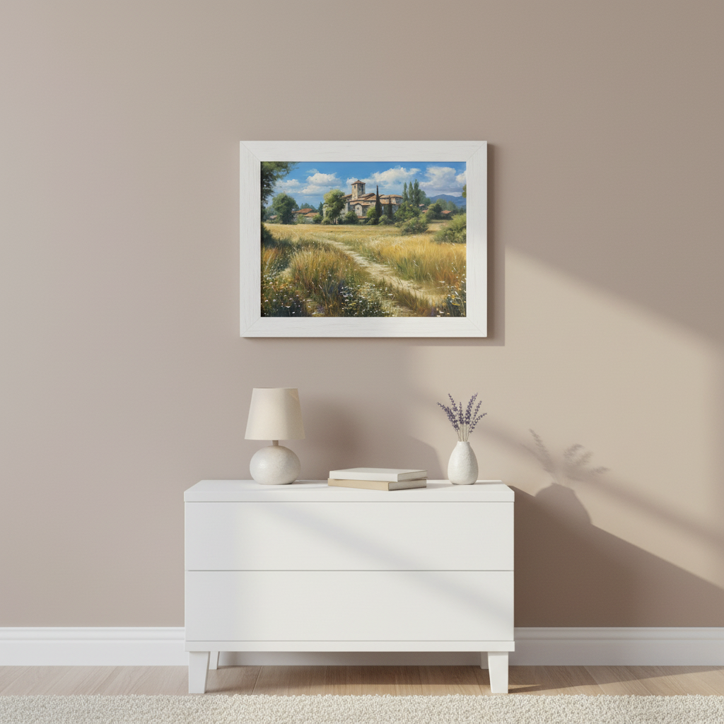 Medium 20x16 White Frame