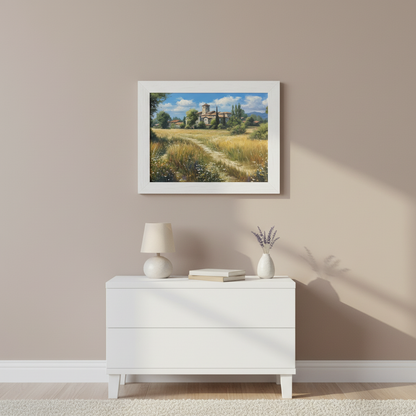 Medium 20x16 White Frame