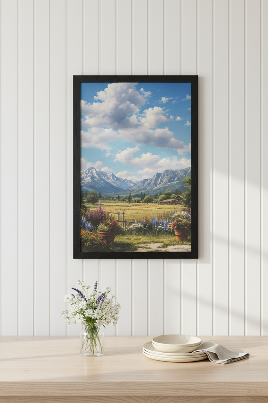 Mountain Meadow Beadboard Mockup