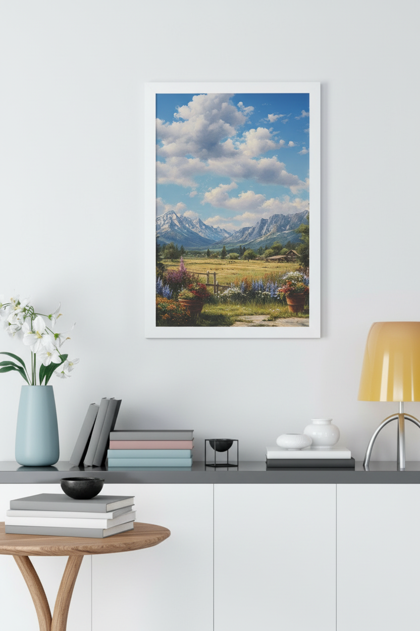 Mountain Meadow Vertical Mockup