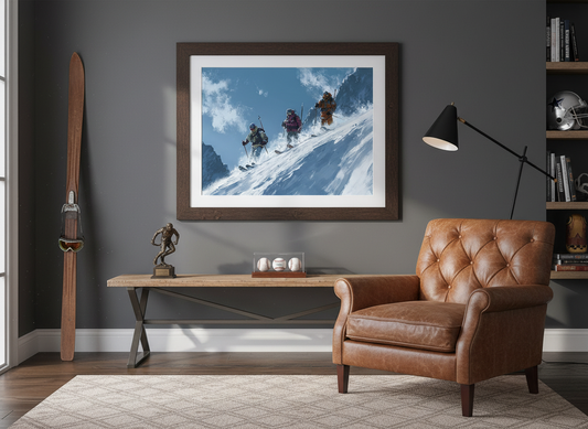 Skiing - Man Cave
