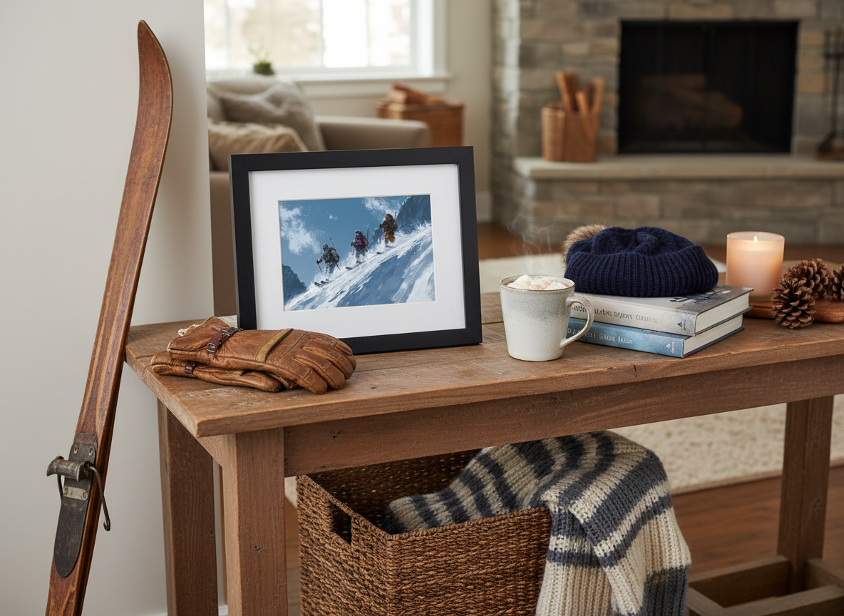 Skiing - Small Print