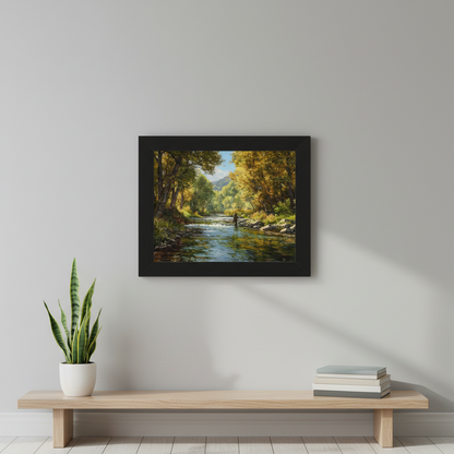 Small 14x11 Black Frame