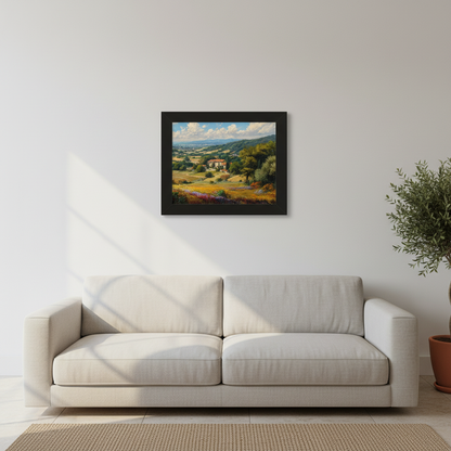 Small 14x11 Black Frame