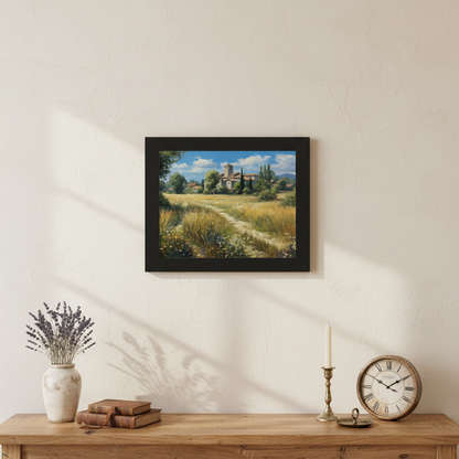 Small 14x11 Black Frame