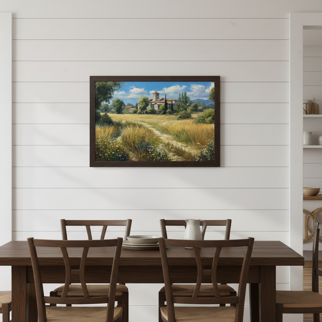 Small 14x11 Walnut Frame