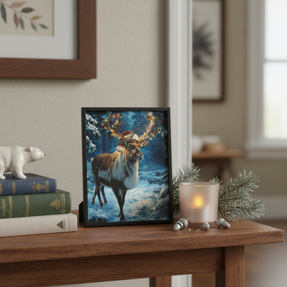 Small Whimsical Reindeer Mockup